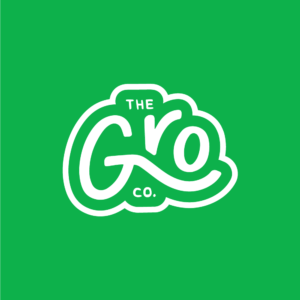 The Gro Co. Main Logo in Green Mana Mana Oonagh Staerck Scotland UK